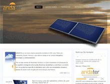 Tablet Screenshot of andater.com